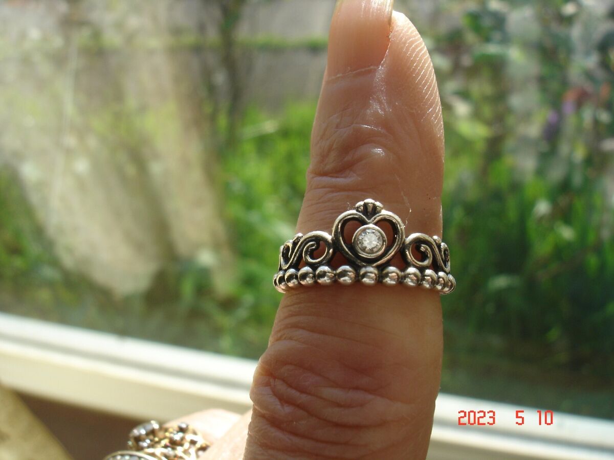Pandora Princess Tiara Ring - $28 (49% Off Retail) - From baylee