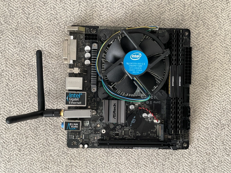 ASRock H310M-ITX/ac + Intel Core i5-8400 + Corsair 16GB RAM + 300W Power Supply - Image 4 of 4