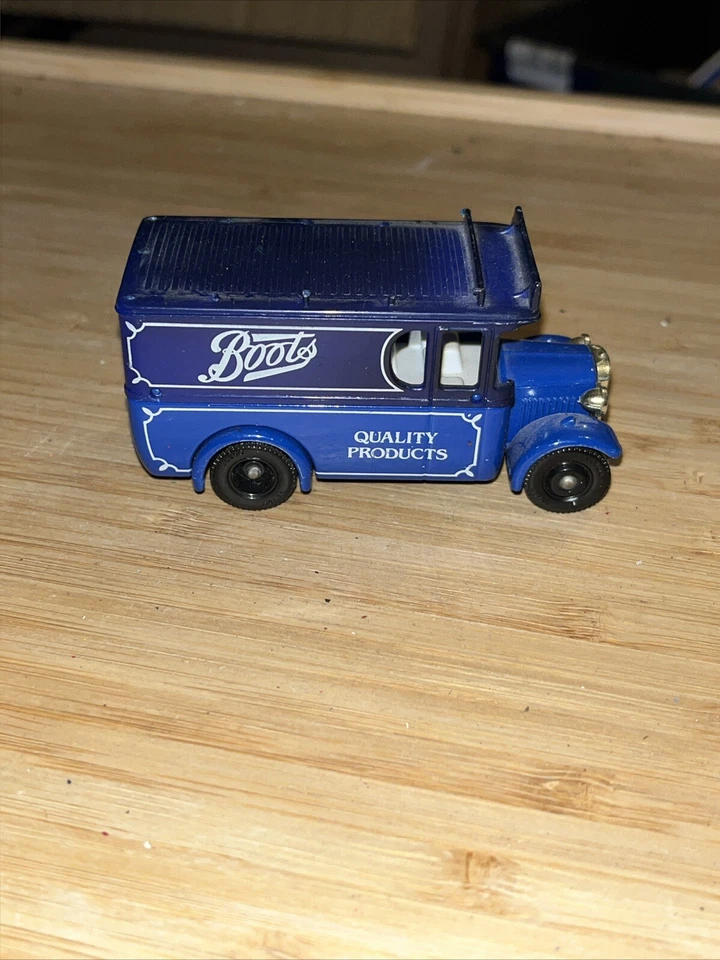 Lledo promotional models  Blue Truck Van Boots Diecast-Collectable-Vintage #51 - Image 3 of 4