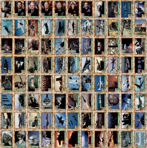 DESERT STORM VICTORY Trading Cards Sealed 1992 - Picture 3 of 4