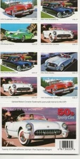 2005 37 cent Sporty Cars booklet of 20 Scott #3935b, Mint NH