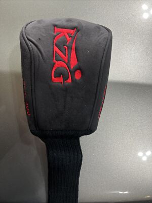 KZG Driver Headcover Black/Red BRAND NEW !! PFT 300