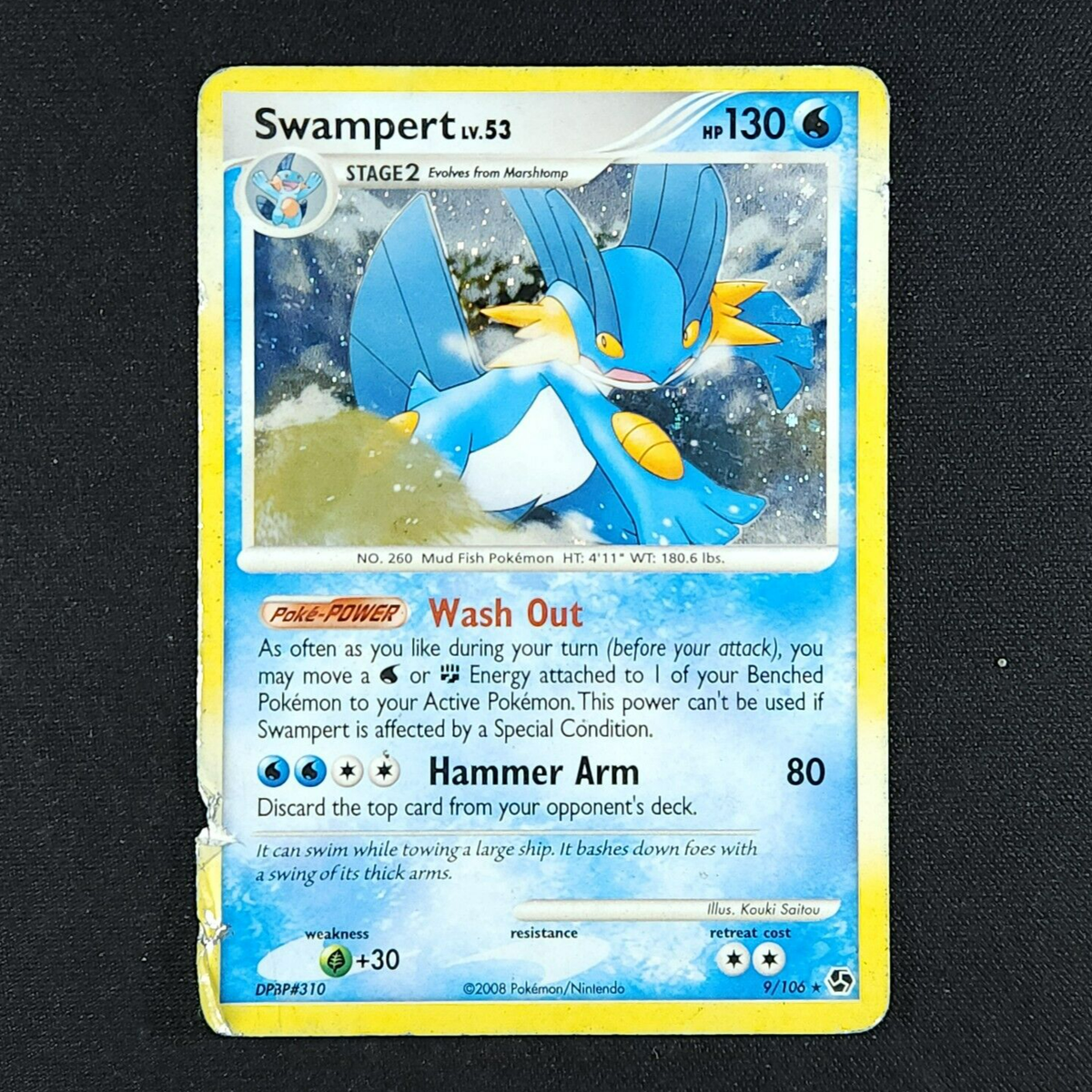 swampert pokemon card price 2006 EX: Crystal Guardians #027/100 Reverse Holo Guide The item may be similar but not exactly the same as the image (e.g Swampert - 35/160 Reverse Holo