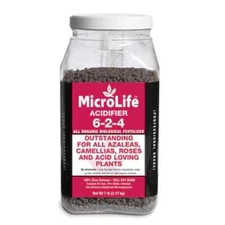 MicroLife Acidifier Professional Grade Granular Organic Fertilizer for Clay Soil