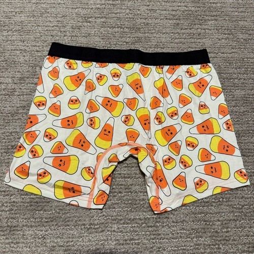 MeUndies Candy Corn Halloween Boxer Briefs Men’s Medium - Picture 3 of 5