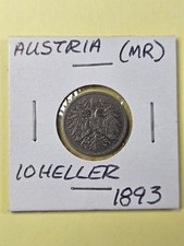 COINS - AUSTRIA - 10 HELLER 1893