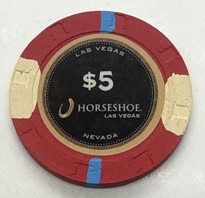 Horseshoe $5 Casino Chip Las Vegas Nevada H&C 2022