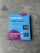 NEW Open Box MagicJack VOIP Adapter-Unlimited US  Canada Calls No Monthly Fees