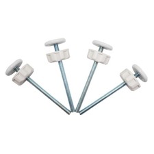 Extra Long M8 8mm Spindle Rods for Pressure Mounted Baby and Pet Safety Gat...