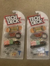 Tech Deck ATM Four Pack Ultra Rare Lot of 2 Fingerboards