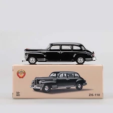 Perka 1/64 ZIS-110 Black Diecast Model Car