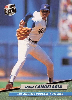 John Candelaria 1992 Ultra #500 Los Angeles Dodgers