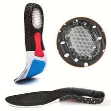 Pair Orthotic Shoe Insoles Inserts Flat Feet High Arch Support Plantar Fasciitis