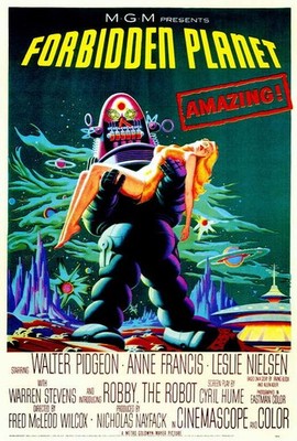 Forbidden Planet 27 x 40 Movie Poster - Style A
