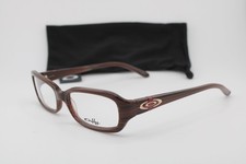 NEW OAKLEY OX1069-0252 CASSETTE BROWN HORN AUTHENTIC EYEGLASSES 52-15