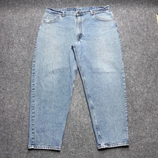 Vintage Levis Jeans Men 42x30 Blue 560 Loose Baggy Tapered Light Wash 90s