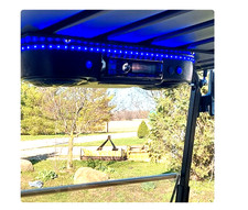 Golf Cart Ez-go Radio Utv Overhead Stereo Console Marine Speakers Bluetooth