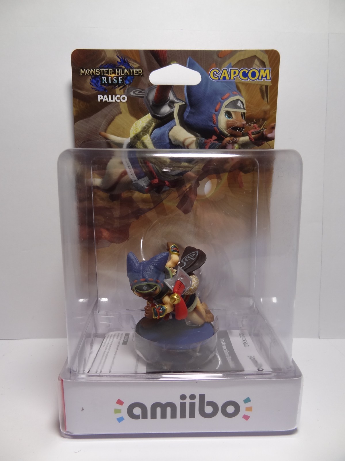 Amiibo Palico Monster Hunter Rise figurine ultra détaillée en édition originale
