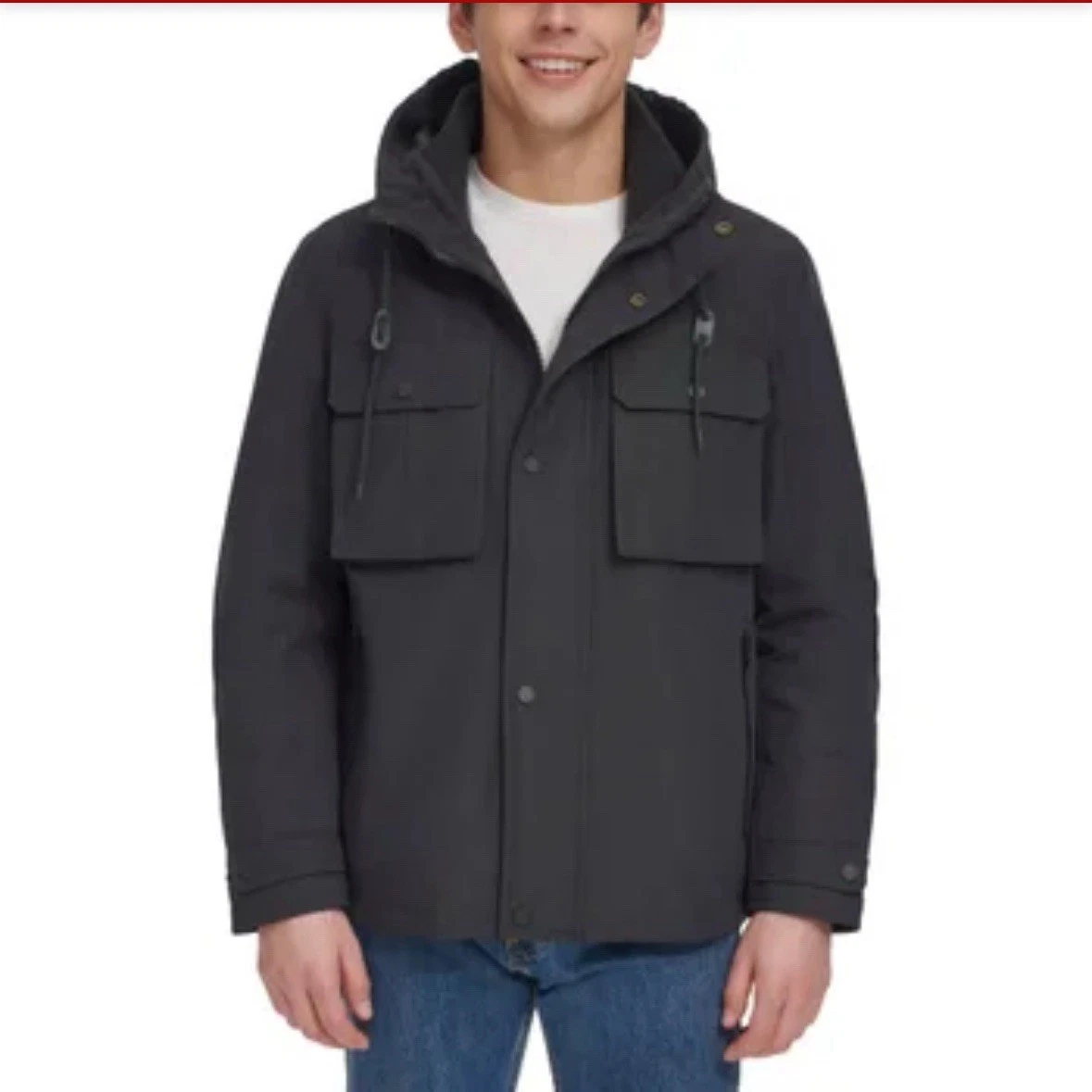 Veste Barton en laine pour hommes avec insert en Senegal