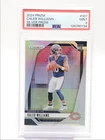 CALEB WILLIAMS 2024 PANINI PRIZM ROOKIE SILVER BEARS MINT I RC PSA 9 Q0004