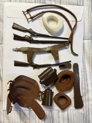 Vintage Marx, Best of the West, Johnny West, Accessories, Lot Of  Parts