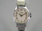 Vintage Timex Watch Women Manual Wind Dainty 18mm Silver Tone Strech Band 5.5"+