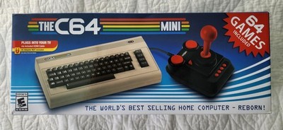 Retro Games THE C64 MINI Microconsole 64 Built-in Games HDMI USB Joystick