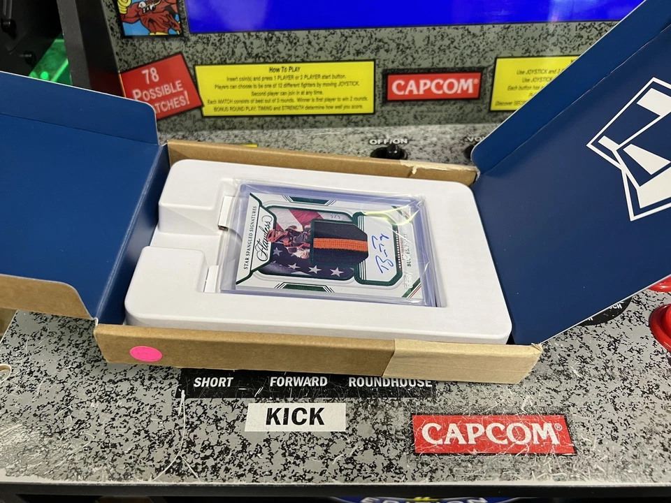 Parche en tarjeta autógrafo automático Panini Flawless Buster Posey #SS-BP 2023/5 Gigantes Foto 4 de 4