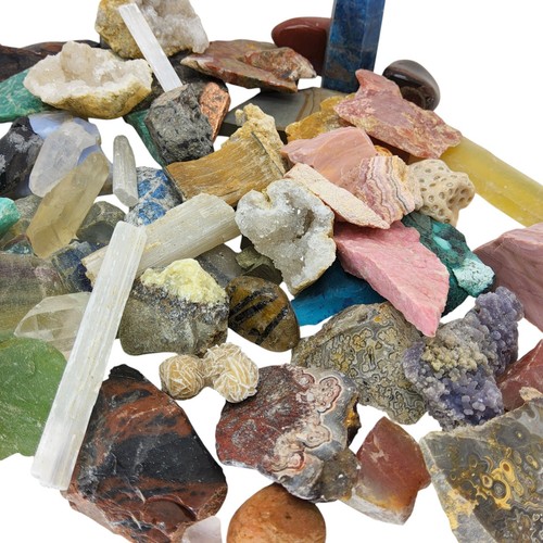 Gemstone Treasure Box, Chest, collection, gemstones, #R-6704 - Picture 10 of 13
