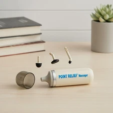 Compact and Powerful Handheld Massager for Muscle Pain Relief - Battery Operated