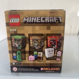 LEGO Minecraft Micro World The Village Box Set 21105 (Sealed - Light Box Damage)