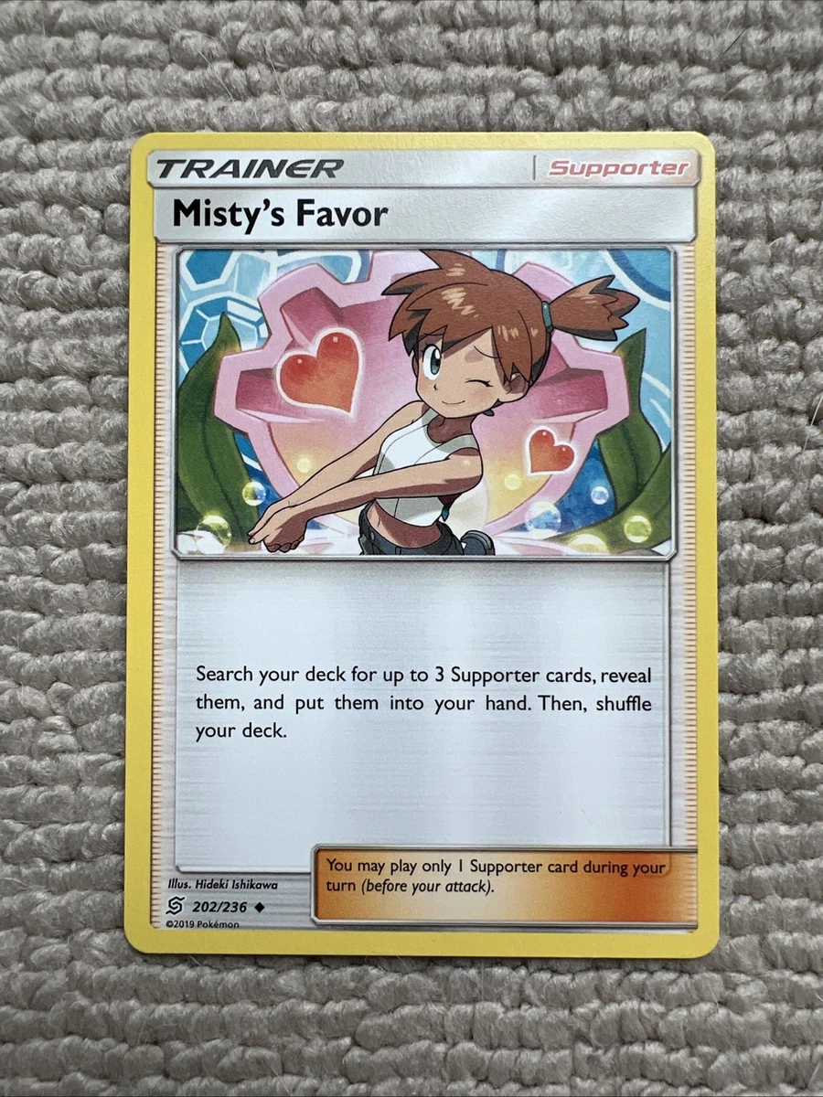 Misty's Favor 202/236 Sm-Unified Minds for sale | eBay