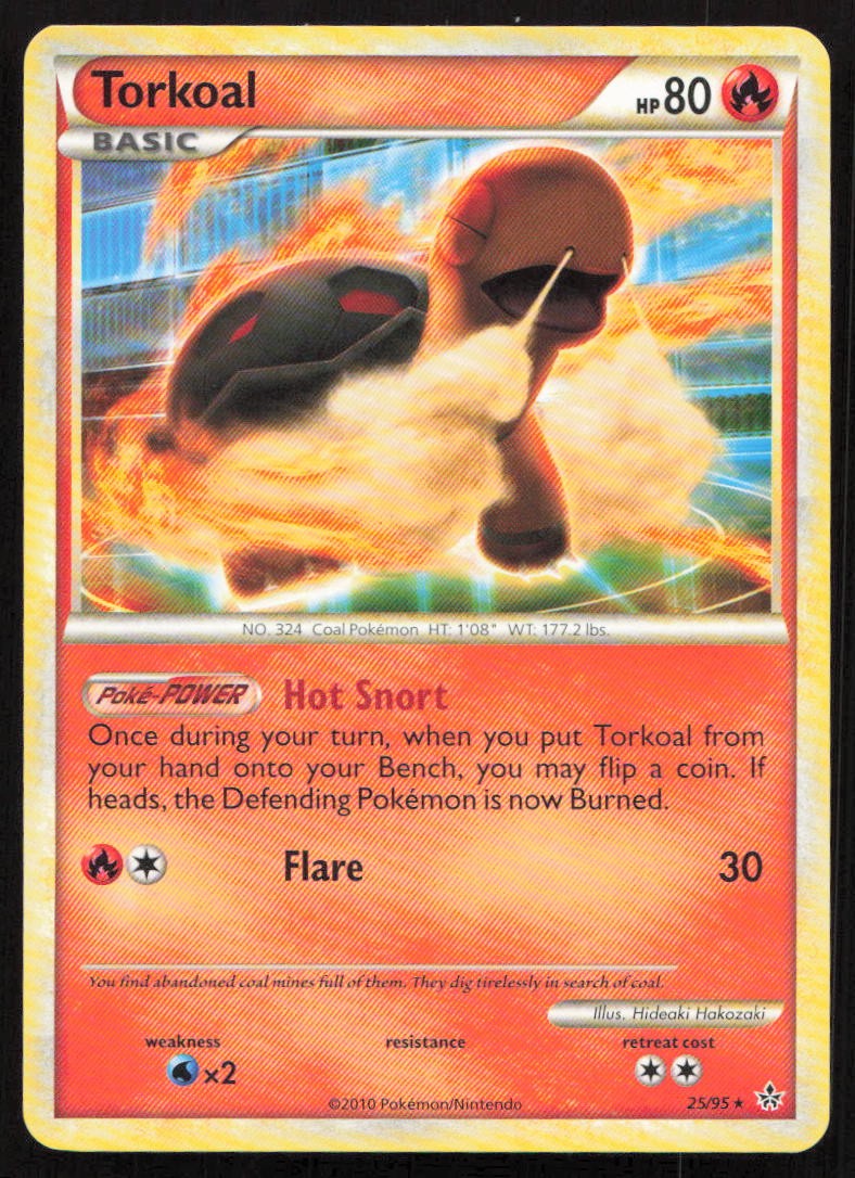 NM Torkoal Normal Unleashed 25/95