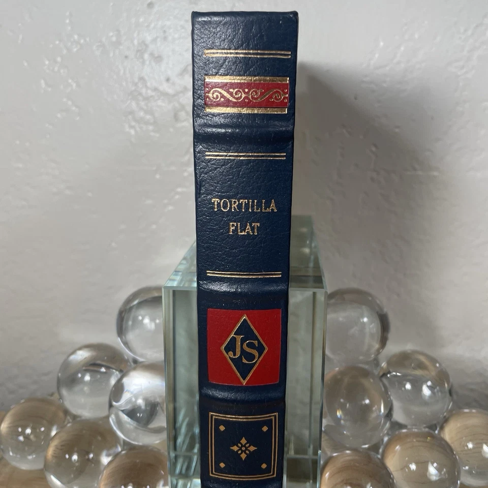 Easton Press Books Tortilla Flat by John Steinbeck Collectors Edition Leather Foto 2 de 4