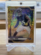 2024-25 Panini Prizm Gold Sparkle Terrell Suggs SSP Baltimore Ravens #/24