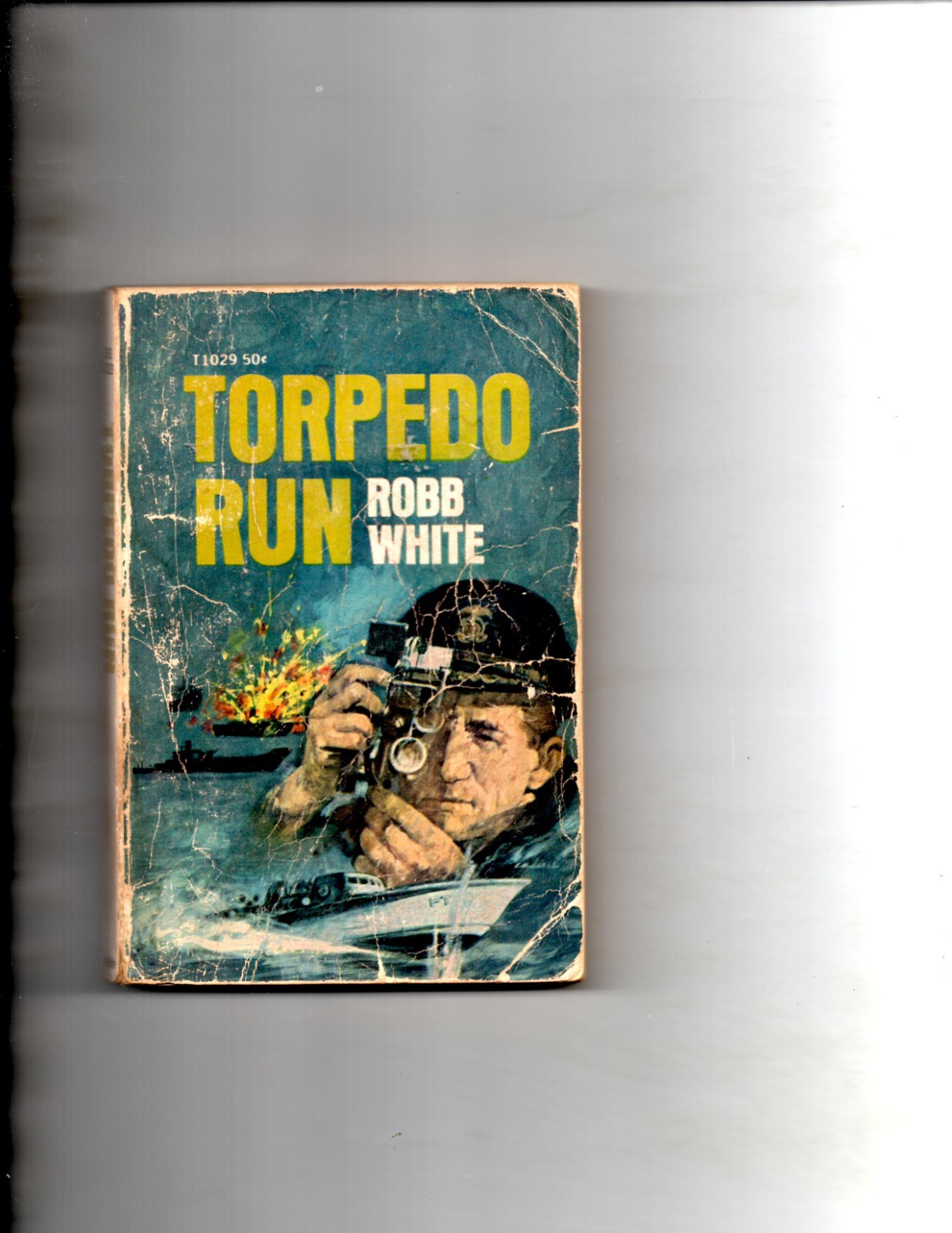 Vintage Torpedo Run by Robb White WWII Submarine Scholastic PB 1962 1st