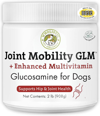 Joint Mobility GLM - 2 Lb - Hip and Joint Supplement for Dogs - Glucosamine for