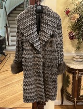 Giuliani Teso Real Fur Coat With Sable Womens Sz S/M  42