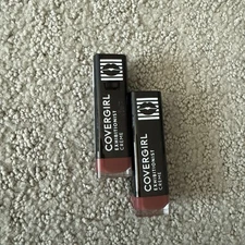 2x COVERGIRL Exhibitionist Lipstick Cream, Sultry Sienna 250
