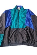 Discus Athletic Shell Suit Vintage 80s Track Jacket Tracksuit Top 2XL