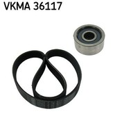 SKF Keilrippenriemensatz Vkma 36117 FüR Opel Renault
