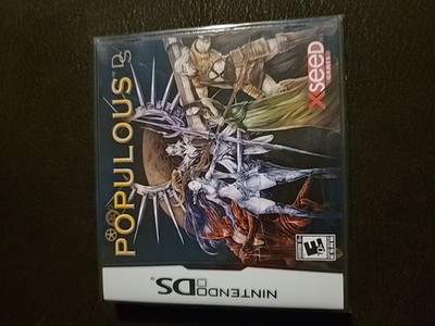 Populous DS - Nintendo DS Game by XSEED Games Brand New Sealed