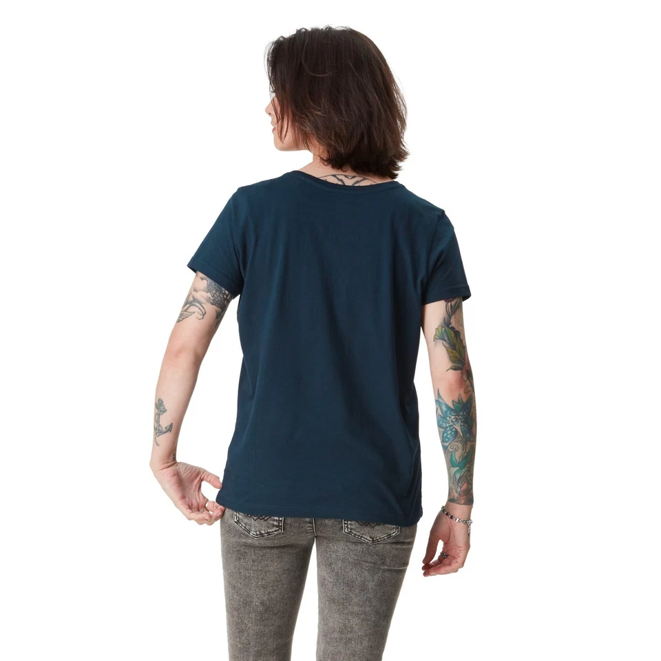 Tee Shirt Femme Von Dutch Skull fleur Kustom HD Women Vintage - Photo 3/3