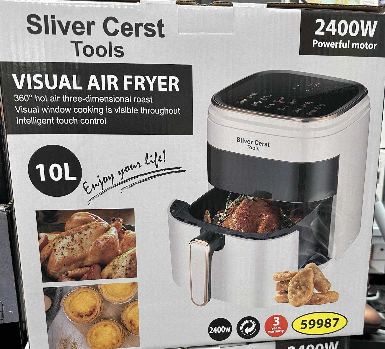 Silver Crest Friggitrice Aria 10L: Cucina Sano per Tutta la Famiglia
