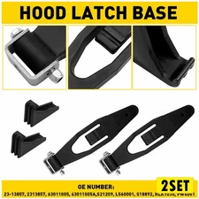 2set Replacement Hood Latch Base For 1987-2006 Kenworth T600 Car Auto Accessorie