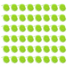 48Pcs Dance Scarves 24" x 24" Juggling Scarves for Magic Music, Dark Green