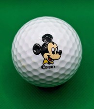 Vintage Mickey Mouse Disney logo golf ball