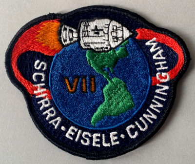 NASA Apollo Program Apollo 7 - 4-1/2'' Logo Cloth Patch