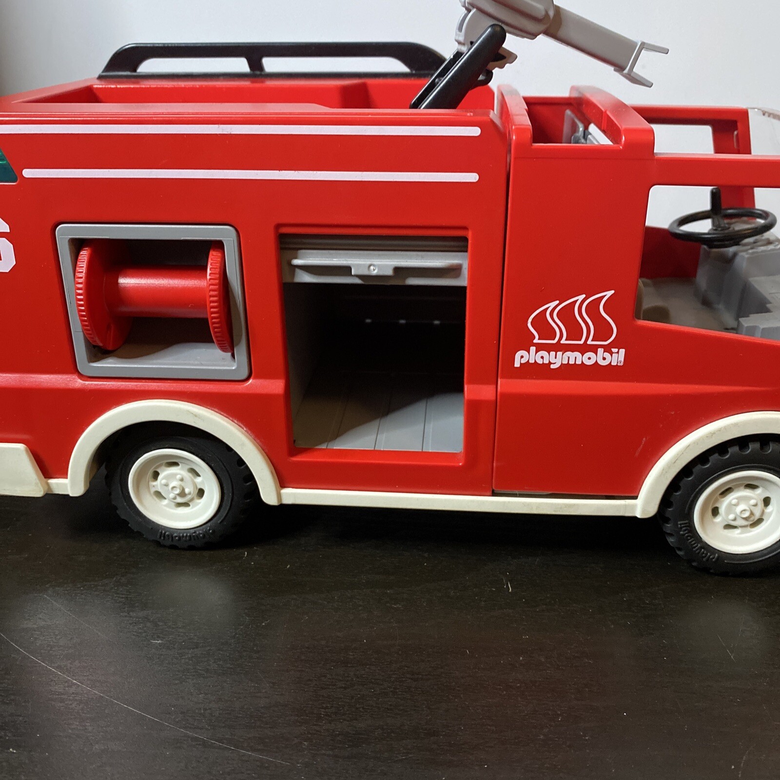 Vintage Playmobil Fire Engine Rescue Unit 26 3880 Fire Truck 1996