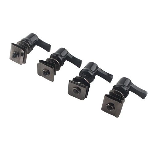 Motorcycle Hard Saddlebag Lock Mounting Kits Fit für Harley Touring 93-23 Black - Bild 9 von 11